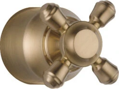 Delta Cassidy Diverter/Transfer Valve Cross Handle, Champagne Bronze