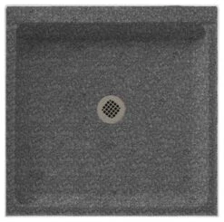 Swan 32.375x32.375x5.5 Solid Surface Shower Base, Night Sky
