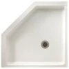 Swan 36.125x36.125x5.5 Veritek Shower Base, White