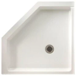 Swan 36.125x36.125x5.5 Veritek Shower Base, White