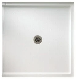 Swan 38.375x37.188x3.75 Veritek Shower Base, White
