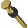 Native Trails Dome Drain With Brushed Gold Finish DR120-BG