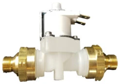 Delta 3/4" SOLENOID W/ADAPTORS FOR 3/8" COMPRESSION, 063257A