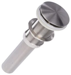 Brushed Nickel Finish Umbrella Drain, Ns-Udbn