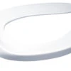 TOTO SC534#01 Elongated Commercial Open Front Toilet Seat, Cotton White