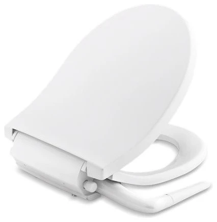 Kohler Puretide Manual Cleansing Toilet Seat, Round, White 1 Kohler Puretide Manual Cleansing Toilet Seat, Round, White