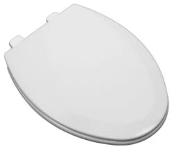PROFLO PFTSHEC2000 Elongated Closed Front Toilet Seat And Lid - White