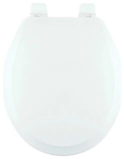 Centoco, Toilet Seat, White, 4"x15"x21"