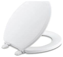 Kohler K-4695 Ridgewood Round Closed-Front Toilet Seat - White