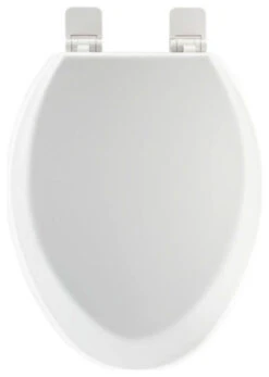PROFLO PFTSWSC2000 Greenwood Elongated Wooden Toilet Seat - White