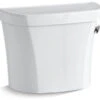 Kohler Wellworth 1.28 GPF Tank With Right-Hand Trip Lever, White