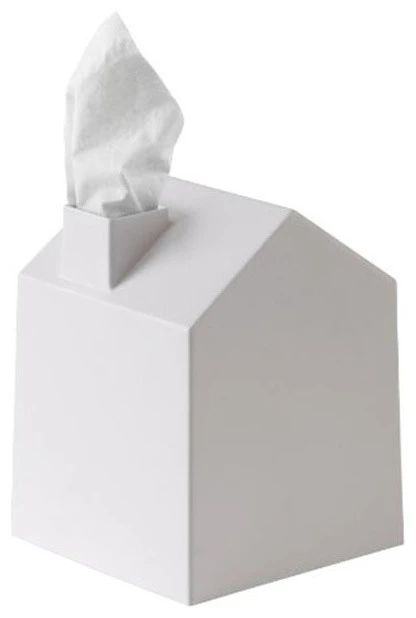 Umbra Casa Tissue Box Cover, White 1 Umbra Casa Tissue Box Cover, White