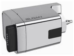 Sloan EBV-500-A Battery-Powered - Chrome With Logo