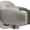 Wall Union With Hand Shower Holder, Brushed Nickel