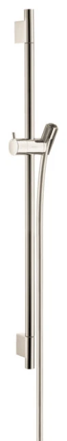 Hansgrohe Unica Wallbar S, 24" Polished Nickel