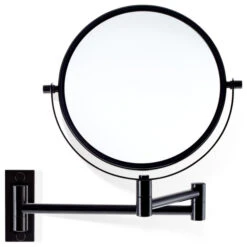 Smile Smile 330 Reversible 5x/1x Magnifying Mirror, Matte Black