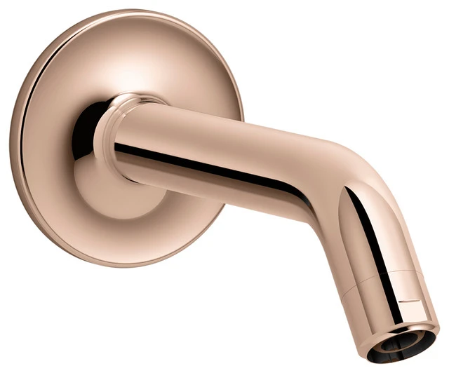 Kohler Purist Shower Arm & Flange, Vibrant(R) Rose Gold 1 Kohler Purist Shower Arm & Flange, Vibrant(R) Rose Gold