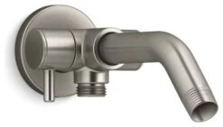 Kohler Shower Arm With 2-Way Diverter, Vibrant Brushed Nickel