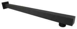 Showerscape Claremont Shower Arms And Flanges With Matte Black Finish K4160