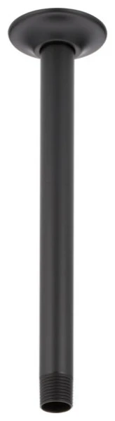 Delta U4999 10" Ceiling Mounted Shower Arm And Shower Arm Flange - Matte Black