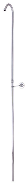 Kingston Brass Convert-A-Shower Without Spout And Showerhead, Polished Chrome