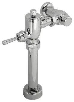 Toto Toilet 1.28GPF Manual Commercial Flush Valve, Polished Chrome