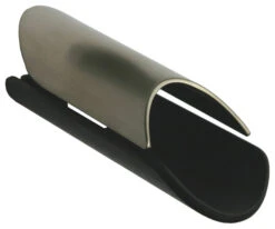 LaToscana Morgana Tub Spout With Wenge Spout, Brushed Nickel Finish