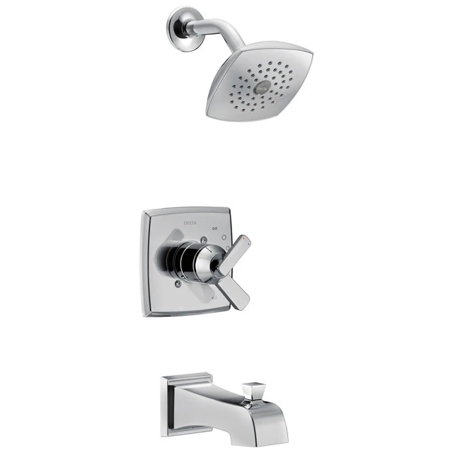 Delta Ashlyn Monitor 17 Series Tub & Shower Trim, Chrome, T17464 1 Delta Ashlyn Monitor 17 Series Tub & Shower Trim, Chrome, T17464