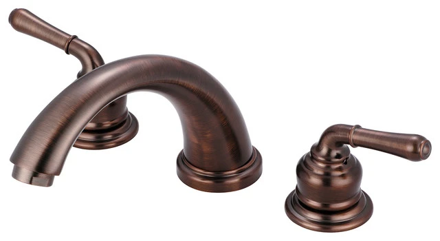 Accent Two Handle Roman Tub Trim Set, Oil Rubbed Bronze 1 Accent Two Handle Roman Tub Trim Set, Oil Rubbed Bronze