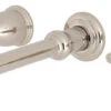 Kingston Brass Two-Handle Wall Mount Tub Faucet, Polished Nickel