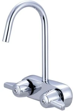 Central Brass Two Handle Leg Tub Faucet