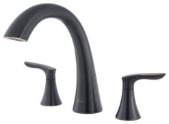 Weller 2-Handle Roman Tub Trim, Tuscan Bronze