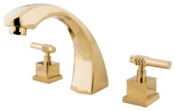 Kingston Brass Roman Tub Faucet, Polished Brass