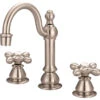 Water Creation Vintage Classic Widespread Lavatory Faucet With Pop-Up Drain