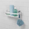 Umbra 1004001 Flex 4 1/2 Inch Tall ABS Plastic Shower Caddy - White