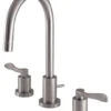 Kingston Brass KS8958DFL Widespread Bathroom Faucet, Brushed Nickel