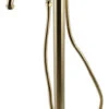 Kingston Brass Paris Freestanding Tub Faucets With Brushed Brass KS7037DPL