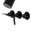 KBX8130EFL Centurion Three-Handle Tub & Shower Faucet, Matte Black