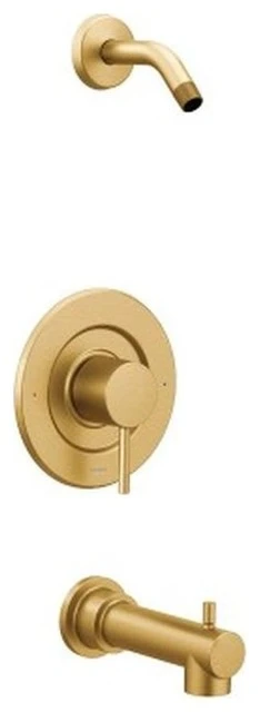 Moen Align 2.5 GPM Posi-Temp Tub And Shower Trim Kit, Brushed Gold