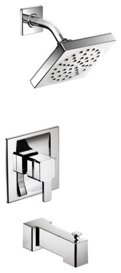 Moen 90 Degree Chrome Posi-Temp(R Tub/Shower TS2713