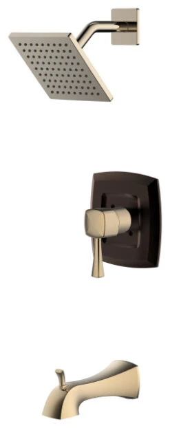 Ucore Bridjet Concealed Rain Shower With Tub Filler Kit