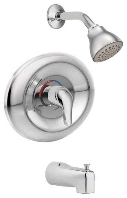 Moen Chateau Chrome Posi-Temp(R Tub/Shower TL2369EP 1 Moen Chateau Chrome Posi-Temp(R Tub/Shower TL2369EP