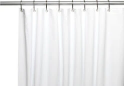 Standard-Sized, "Clean Home" PEVA Liner In White