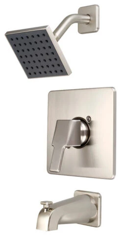 I3 Single Handle Tub/Shower Trim Set, Brushed Nickel