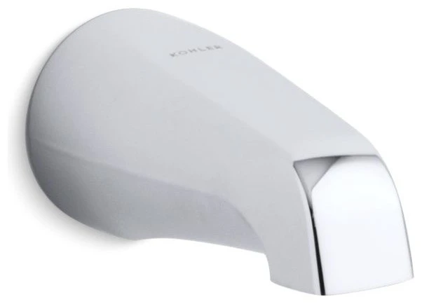 Kohler Devonshire 4-7/16" Non-Diverter Spout, Polished Chrome 1 Kohler Devonshire 4-7/16" Non-Diverter Spout, Polished Chrome