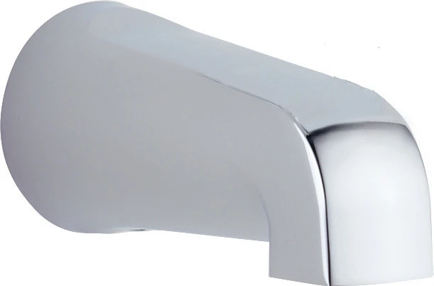 Delta Foundations Tub Spout, Non Diverter, Polished Chrome 1 Delta Foundations Tub Spout, Non Diverter, Polished Chrome