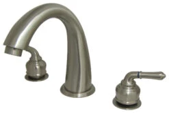 Kingston Brass Roman Traditional Roman Tub Faucets With Brushed Nickel KS2368
