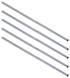 Design House 559120 Pack Of (5) 60" Shower Curtain Rod - Polished Chrome