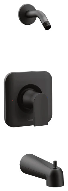 Moen Posi-Temp(R Tub/Shower Matte Black, T2473NHBL