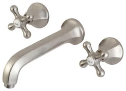 KS4028AX Metropolitan 2-Handle Wall Mount Tub Faucet, Brushed Nickel